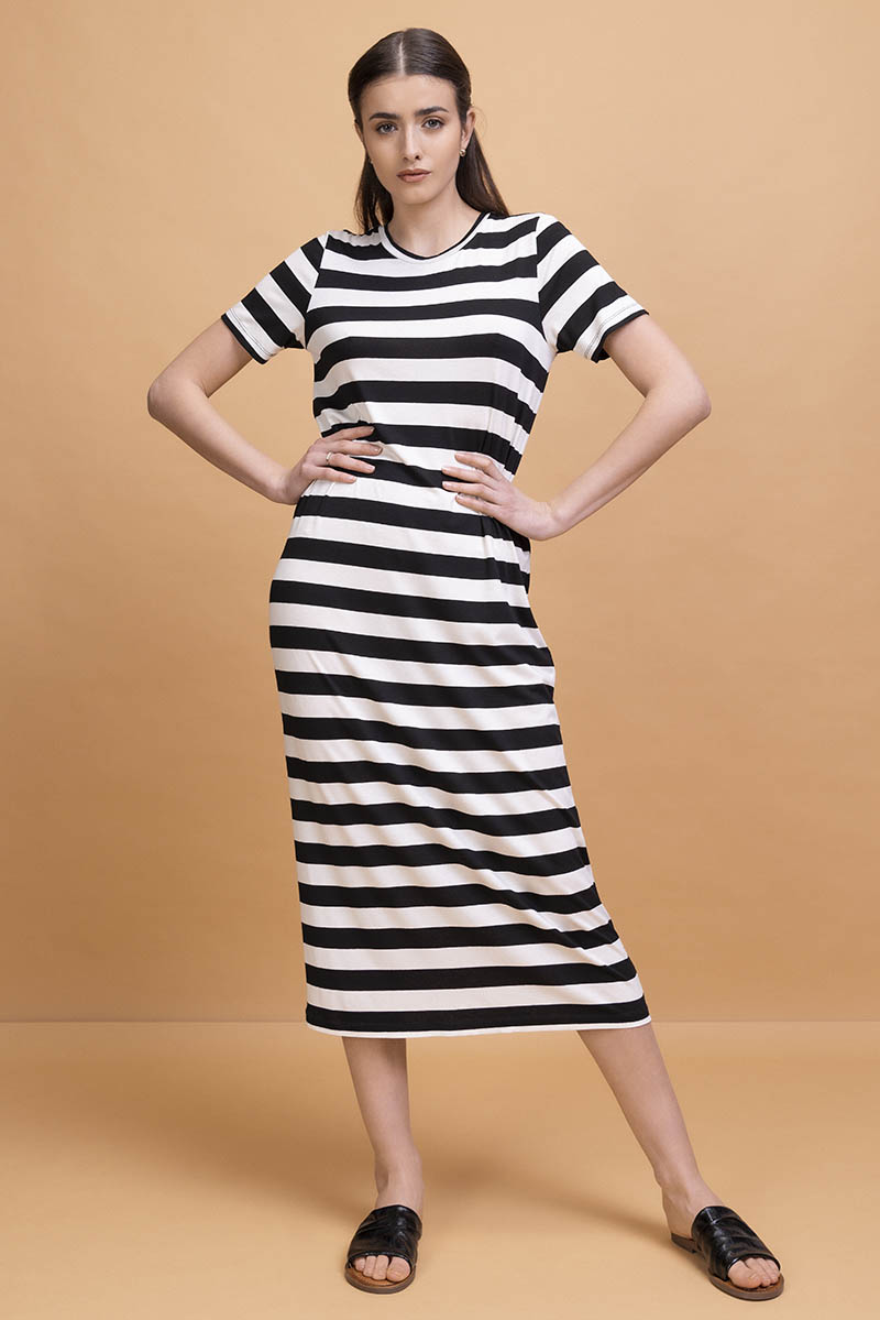 Abito_TERESA_RIGATONEROSUBIANCO_EABI25SS04_1_1